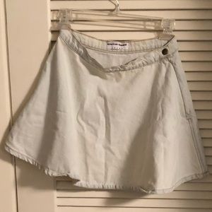American Apparel Jean Skirt